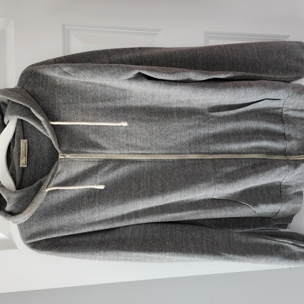 Threads 4 Thought Charcoal Zip-Up Hoodie